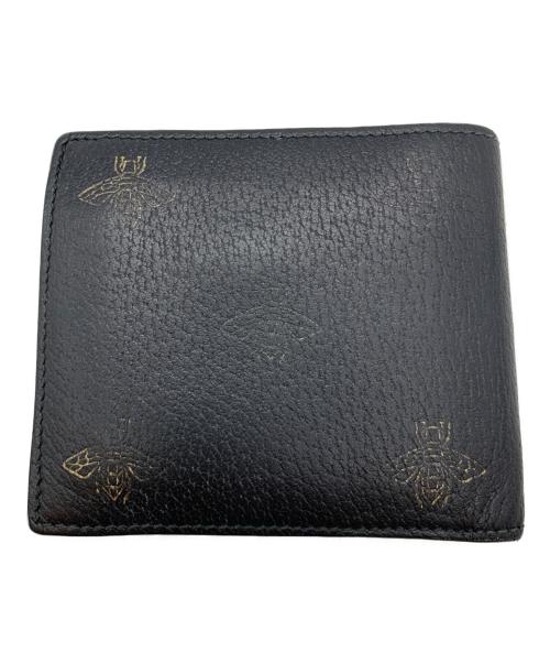 GUCCI（グッチ）GUCCI (グッチ) 2つ折り財布 ブラックの古着・服飾アイテム