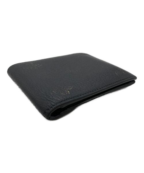 GUCCI（グッチ）GUCCI (グッチ) 2つ折り財布 ブラックの古着・服飾アイテム