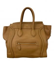 CELINE（セリーヌ）の古着「ラゲージミニショッパー」｜ブラウン