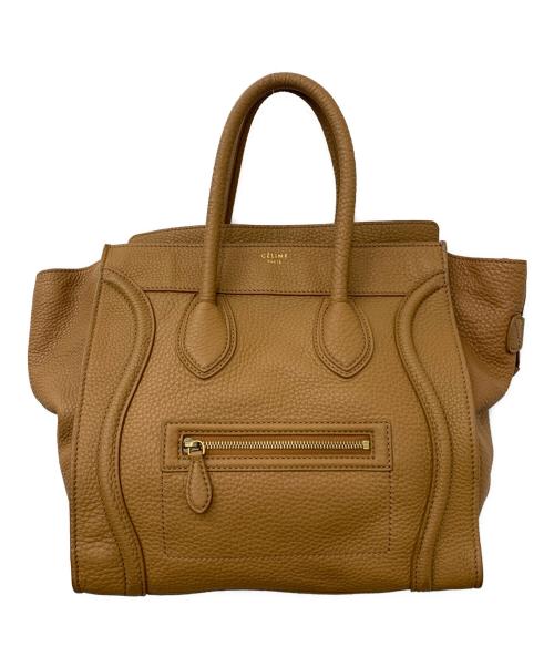CELINE（セリーヌ）CELINE (セリーヌ) ラゲージミニショッパー ブラウンの古着・服飾アイテム