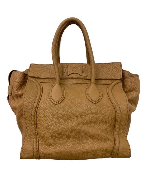 CELINE（セリーヌ）CELINE (セリーヌ) ラゲージミニショッパー ブラウンの古着・服飾アイテム
