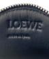 中古・古着 LOEWE (ロエベ) コインケース リピートアナグラム ホワイト：18000円