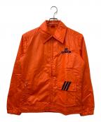 adidasアディダス）の古着「70-80's ナイロンジャケット」｜オレンジ