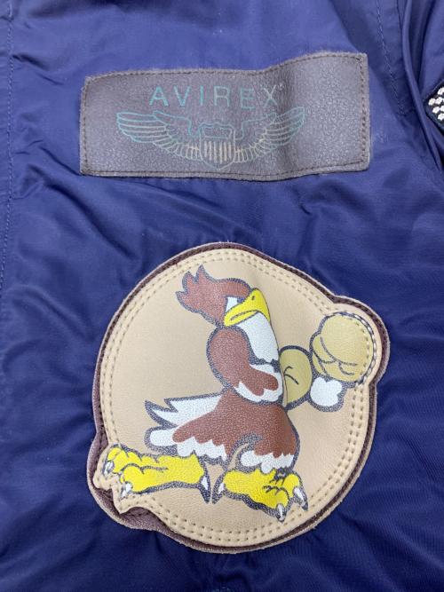 AVIREX（アヴィレックス）AVIREX (アヴィレックス) L-2Bフライトジャケット ネイビー サイズ:Mの古着・服飾アイテム