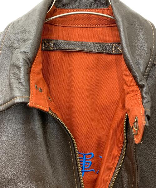 URBAN BARON（アーバンバロン）URBAN BARON (アーバンバロン) A-2フライトジャケット ブラウン サイズ:XXLの古着・服飾アイテム