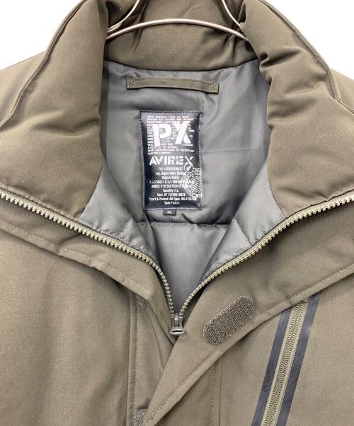 AVIREX（アヴィレックス）AVIREX (アヴィレックス) パディングジャケット カーキ サイズ:XLの古着・服飾アイテム