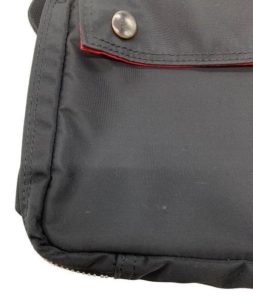 PORTER（ポーター）PORTER (ポーター) ショルダーバッグ ブラック×レッドの古着・服飾アイテム