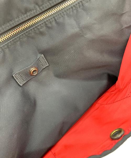 PORTER（ポーター）PORTER (ポーター) 2WAYボストンバッグ ブラック×レッドの古着・服飾アイテム