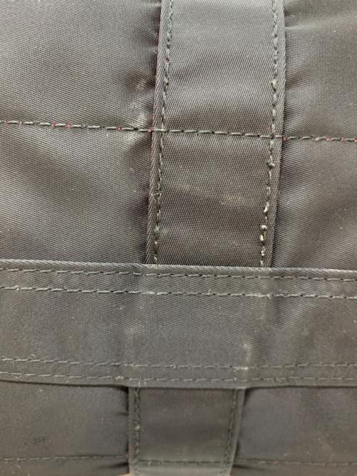 PORTER（ポーター）PORTER (ポーター) 2WAYボストンバッグ ブラック×レッドの古着・服飾アイテム