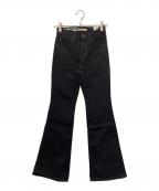 LEVI'Sリーバイス）の古着「726フレアパンツ」｜ブラック