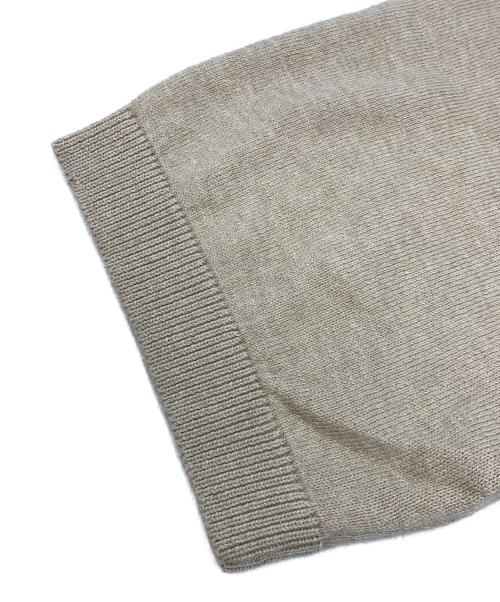 LEVI'S MADE&CRAFTED（リーバイスメイドクラフテッド）LEVI'S MADE&CRAFTED (リーバイスメイドクラフテッド) ニットポロシャツ ベージュ×レッド サイズ:S(JAPAN SIZE M)の古着・服飾アイテム