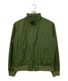 POLO RALPH LAUREN（ポロ・ラルフローレン）の古着「スイングトップ」｜グリーン