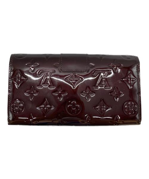 LOUIS VUITTON（ルイ ヴィトン）LOUIS VUITTON (ルイ ヴィトン) ポルトフォイユ・サラヌー ボルドーの古着・服飾アイテム