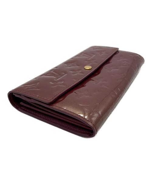 LOUIS VUITTON（ルイ ヴィトン）LOUIS VUITTON (ルイ ヴィトン) ポルトフォイユ・サラ アマラントの古着・服飾アイテム