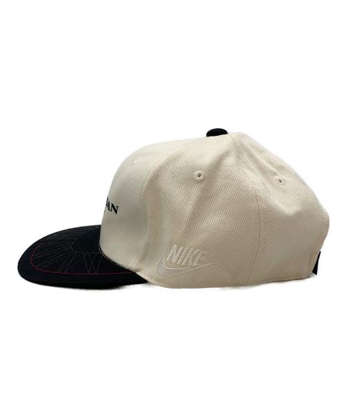 NIKE（ナイキ）NIKE (ナイキ) 90sキャップ ホワイト×ブラックの古着・服飾アイテム