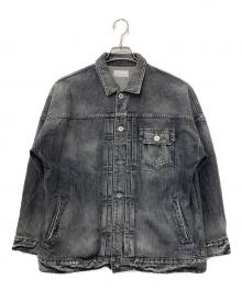 upper hights（アッパーハイツ）の古着「デニムジャケット」｜ブラック