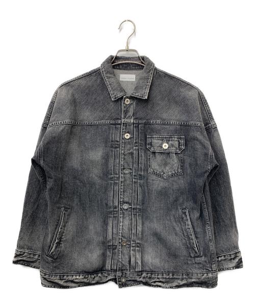 upper hights（アッパーハイツ）upper hights (アッパーハイツ) デニムジャケット ブラックの古着・服飾アイテム