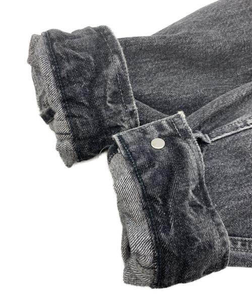 upper hights（アッパーハイツ）upper hights (アッパーハイツ) デニムジャケット ブラックの古着・服飾アイテム