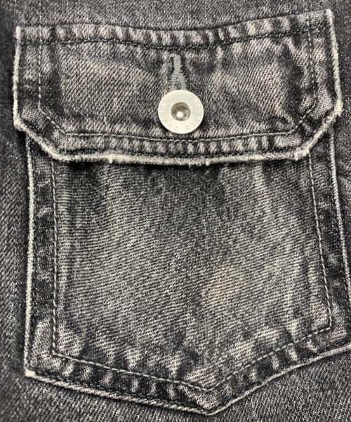 upper hights（アッパーハイツ）upper hights (アッパーハイツ) デニムジャケット ブラックの古着・服飾アイテム