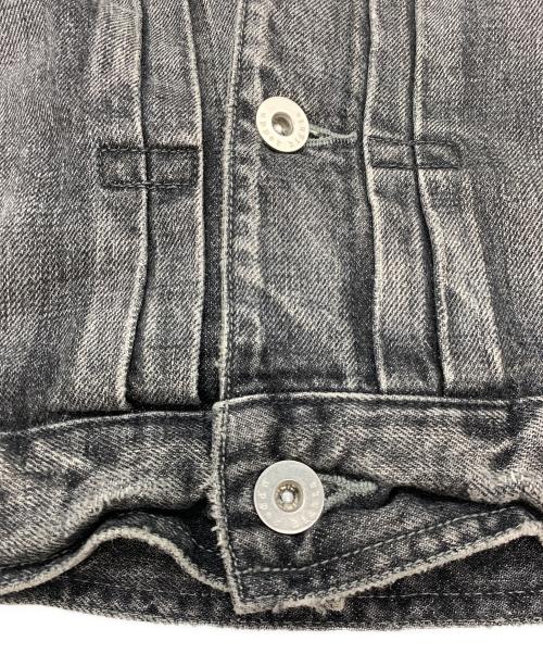 upper hights（アッパーハイツ）upper hights (アッパーハイツ) デニムジャケット ブラックの古着・服飾アイテム