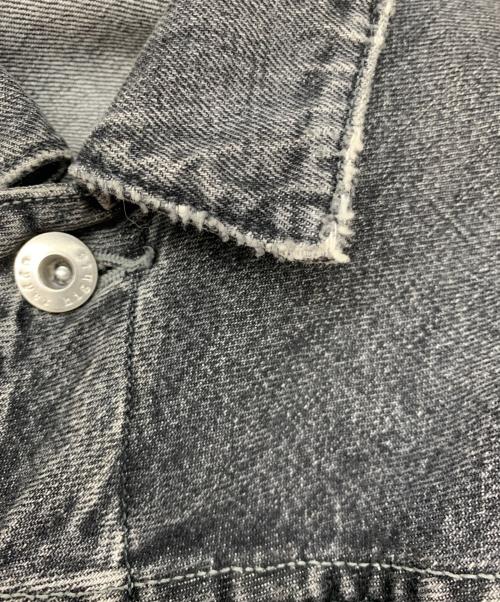 upper hights（アッパーハイツ）upper hights (アッパーハイツ) デニムジャケット ブラックの古着・服飾アイテム