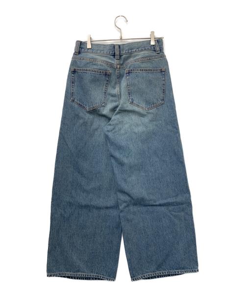 Plage（プラージュ）Plage (プラージュ) ワイドデニムパンツ ブルー サイズ:36の古着・服飾アイテム