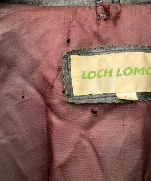 LOCH LOMOND（ロッホローモンド）LOCH LOMOND (ロッホローモンド) レザージャケット ブラック サイズ:Lの古着・服飾アイテム