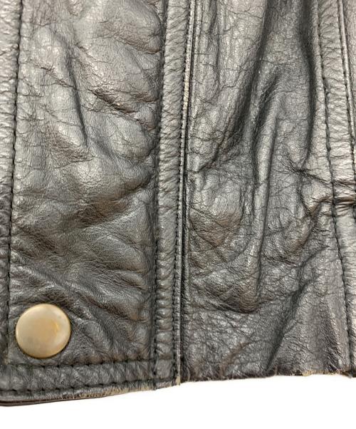 LOCH LOMOND（ロッホローモンド）LOCH LOMOND (ロッホローモンド) レザージャケット ブラック サイズ:Lの古着・服飾アイテム