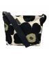 marimekko（マリメッコ）の古着「ショルダーバッグ」｜ブラック×ホワイト