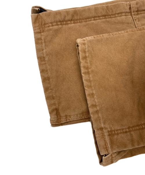 CarHartt（カーハート）CarHartt (カーハート) ダブルニーオーバーオール ブラウン サイズ:W36×L30の古着・服飾アイテム
