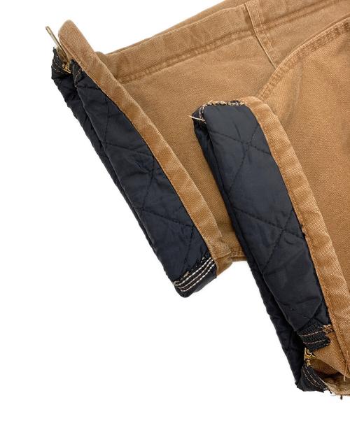 CarHartt（カーハート）CarHartt (カーハート) ダブルニーオーバーオール ブラウン サイズ:W36×L30の古着・服飾アイテム