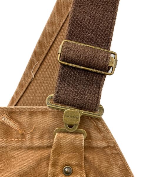 CarHartt（カーハート）CarHartt (カーハート) ダブルニーオーバーオール ブラウン サイズ:W36×L30の古着・服飾アイテム