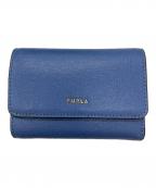 FURLAフルラ）の古着「3つ折り財布」｜ブルー