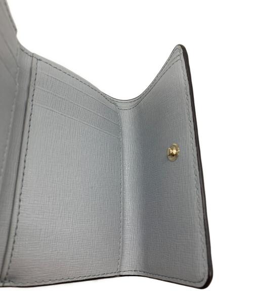FURLA（フルラ）FURLA (フルラ) 3つ折り財布 ブルーの古着・服飾アイテム