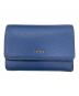 FURLA（フルラ）の古着「3つ折り財布」｜ブルー