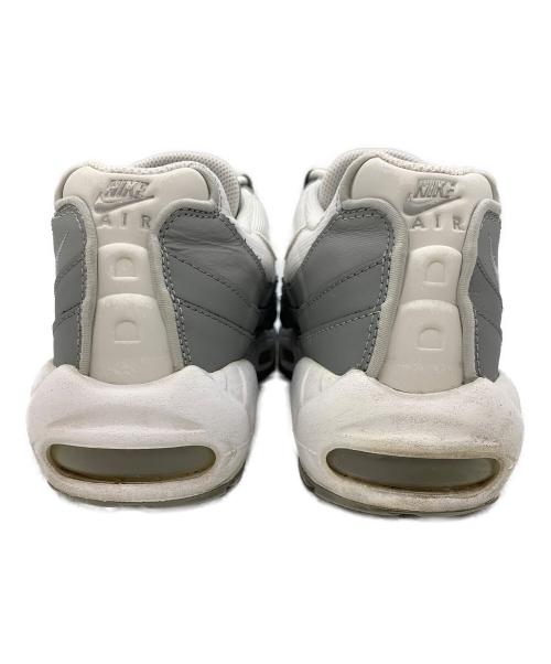 NIKE（ナイキ）NIKE (ナイキ) AIR MAX95 ホワイト×グレー サイズ:27.5の古着・服飾アイテム