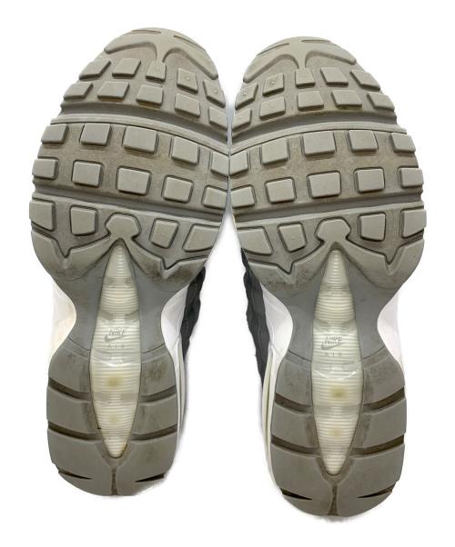 NIKE（ナイキ）NIKE (ナイキ) AIR MAX95 ホワイト×グレー サイズ:27.5の古着・服飾アイテム