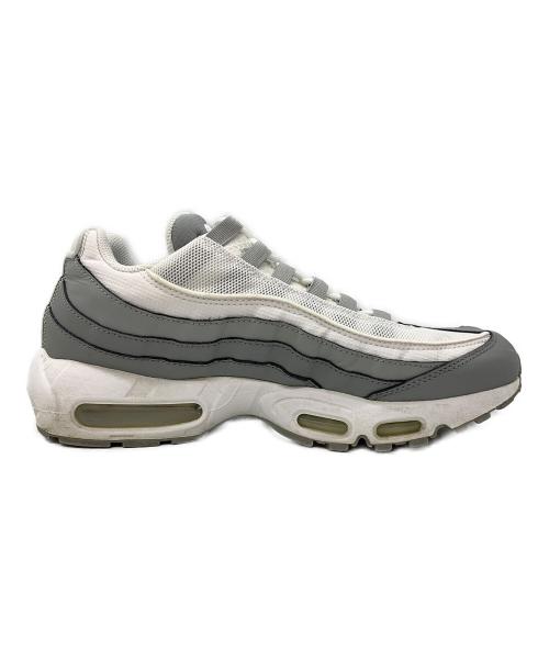 NIKE（ナイキ）NIKE (ナイキ) AIR MAX95 ホワイト×グレー サイズ:27.5の古着・服飾アイテム