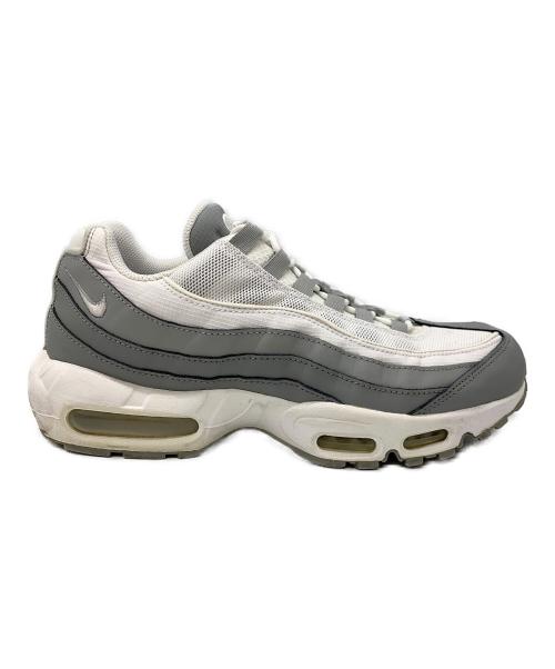 NIKE（ナイキ）NIKE (ナイキ) AIR MAX95 ホワイト×グレー サイズ:27.5の古着・服飾アイテム