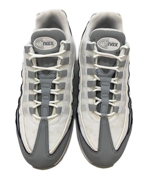 NIKE（ナイキ）NIKE (ナイキ) AIR MAX95 ホワイト×グレー サイズ:27.5の古着・服飾アイテム