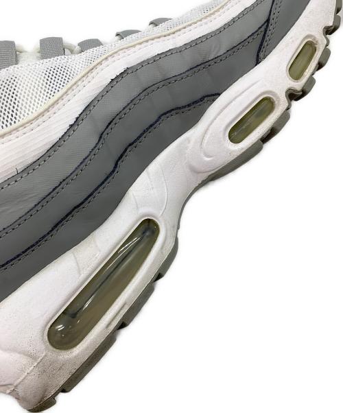 NIKE（ナイキ）NIKE (ナイキ) AIR MAX95 ホワイト×グレー サイズ:27.5の古着・服飾アイテム