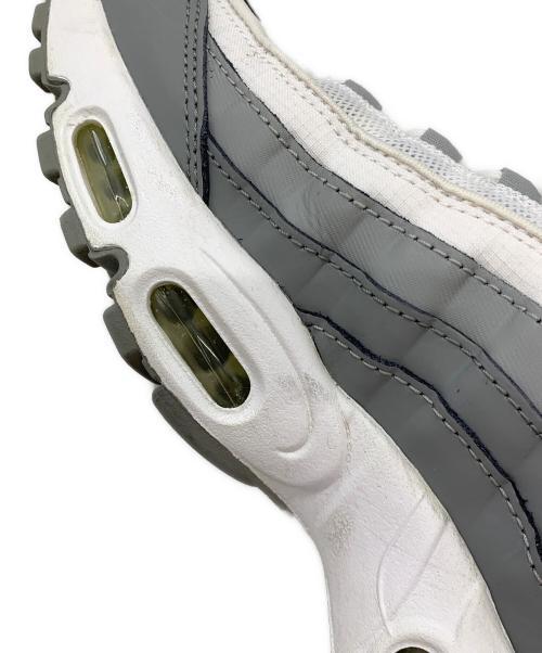 NIKE（ナイキ）NIKE (ナイキ) AIR MAX95 ホワイト×グレー サイズ:27.5の古着・服飾アイテム