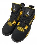 ）の古着「Jordan 4 Retro Thunder」｜イエロー×ブラック