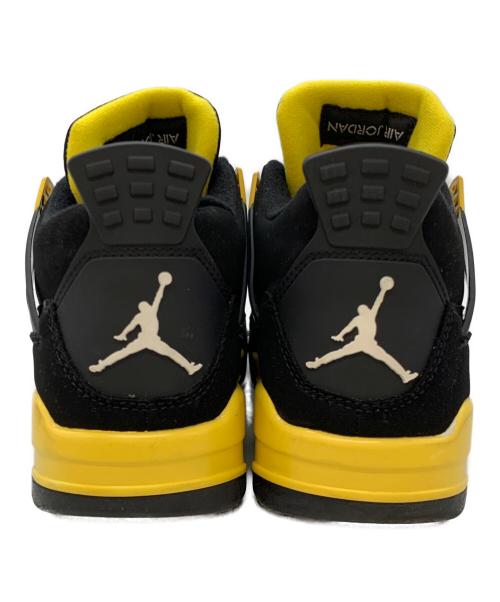 NIKE（ナイキ）NIKE (ナイキ) Jordan 4 Retro Thunder イエロー×ブラック サイズ:27.5の古着・服飾アイテム