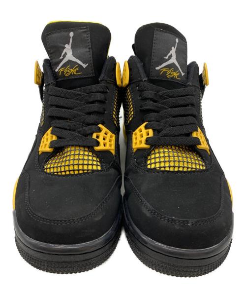 NIKE（ナイキ）NIKE (ナイキ) Jordan 4 Retro Thunder イエロー×ブラック サイズ:27.5の古着・服飾アイテム
