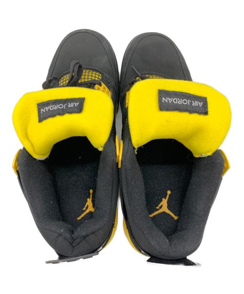NIKE（ナイキ）NIKE (ナイキ) Jordan 4 Retro Thunder イエロー×ブラック サイズ:27.5の古着・服飾アイテム