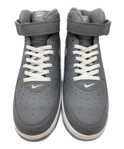 NIKE（ナイキ）NIKE (ナイキ) AIR FORCE 1 MID QS グレー サイズ:28.5の古着・服飾アイテム