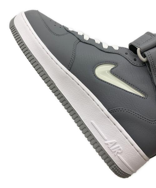 NIKE（ナイキ）NIKE (ナイキ) AIR FORCE 1 MID QS グレー サイズ:28.5の古着・服飾アイテム