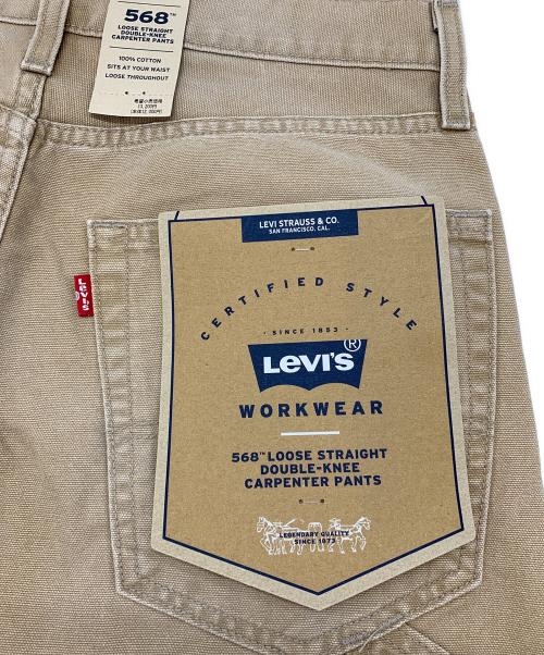 LEVI'S（リーバイス）LEVI'S (リーバイス) 568(TM) ルーズストレート ダブルニー ブラウン サイズ:W30×L32 未使用品の古着・服飾アイテム