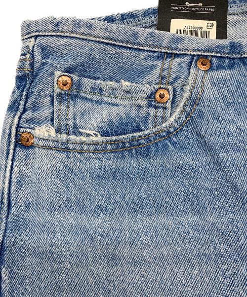 LEVI'S（リーバイス）LEVI'S (リーバイス) 501(R)ORIGINAL MINI WAIST ブルー サイズ:W26×L30 未使用品の古着・服飾アイテム